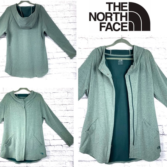 The North Face Tops - NWOT |•THE NORTH FACE•| Gorgeous Long Hooded Sweatshirt/Jacket